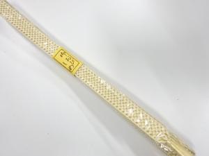 未使用品　正絹　手組帯締め